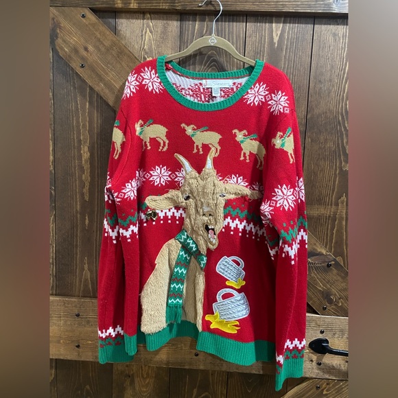 Other - Ugly Christmas Sweater  Vintage - XXL - real winner 🎄🎄
